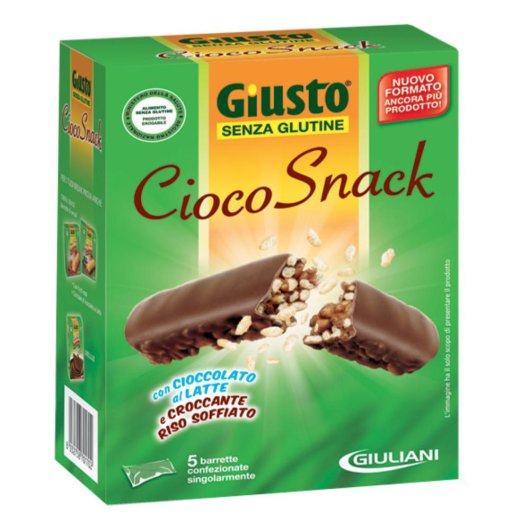 GIUSTO S/G CIOCOSNACK LATT175G