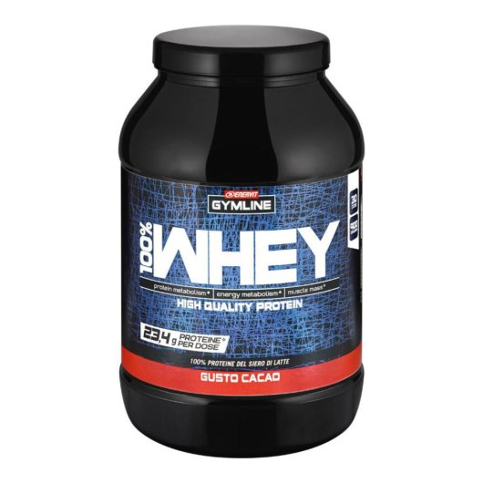 GYMLINE 100% WHEY C CACAO 900G