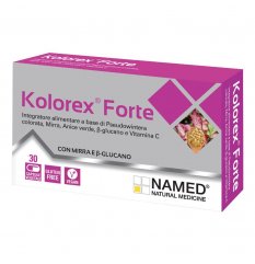 Kolorex Forte - Named - 30 capsule - Integratore alimentare per la normale funzione del sistema immunitario 