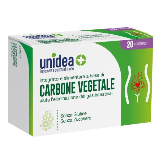 UNIDEA CARBONE VEGETALE 20CPR