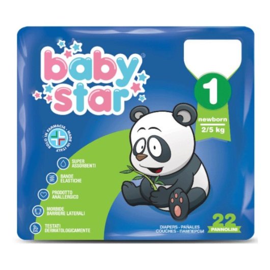 BABYSTAR NEWBORN 2/5KG 22PZ T1