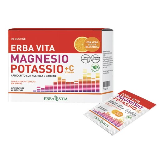 MAGNESIO E POTASS +VIT C20BUST