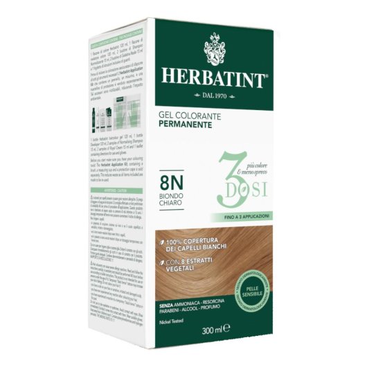 Herbatint 3dosi 8n 300ml