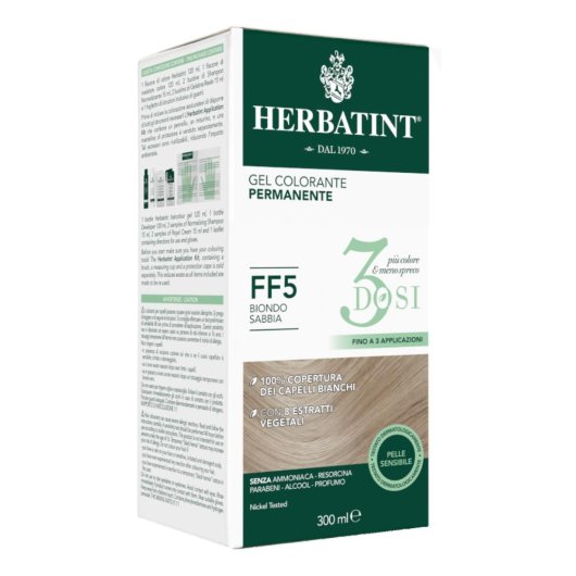 Herbatint 3dosi Ff5 300ml