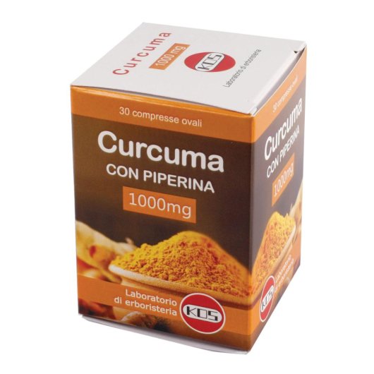 CURCUMA + PIPERINA 1G 30CPR KOS