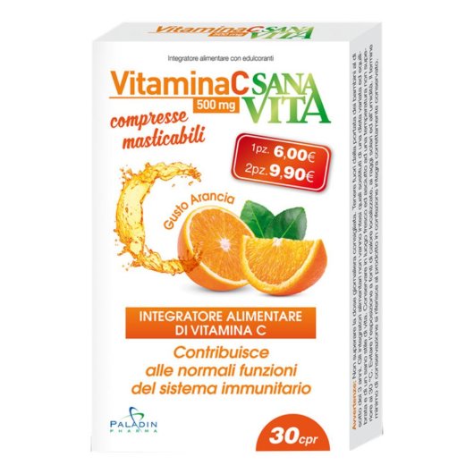 SANAVITA VITAMINA C MAST 30CPR