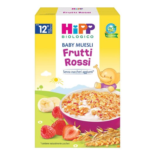 HIPP BABY MUESLI FRUTTI ROSSI