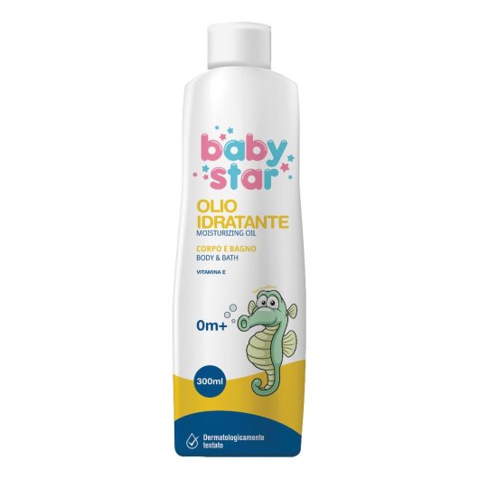 BABYSTAR OLIO CORPO/BAGNO300ML