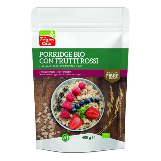 PORRIDGE CON FRUTTI ROSSI 400G