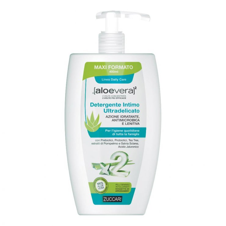 Aloegyn Detergente Intimo - Zuccari - Flacone da 250 ml - Detergente intimo specifico per le problematiche intime femminili