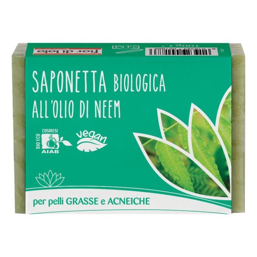 SAPONETTA OLIO NEEM N/F 100GR