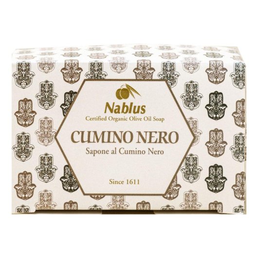 Nablus Sapone al Cumino Nero Bio 100g Nablus Sapone al Cumino Nero Bio 100g