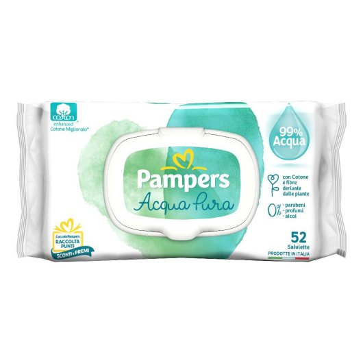 PAMPERS WIPES NATUR 52SALV 0020