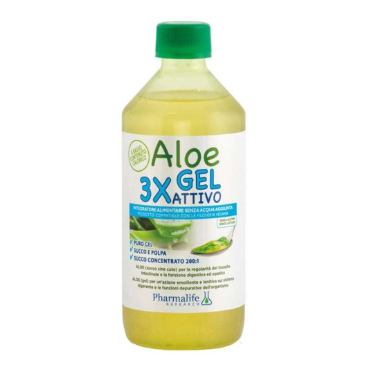 ALOE GEL 3X ATTIVO 500ML