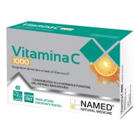 Vitamina C 1000 - Named - 40 compresse - Integratore alimentare di Vitamina C