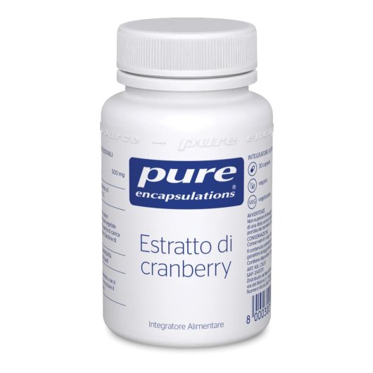 PURE ENCAPSUL ESTR CRANBE30CPS