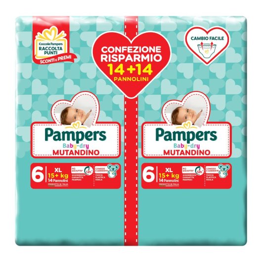 PAMPERS BD DUO DWCT XLX28 0128