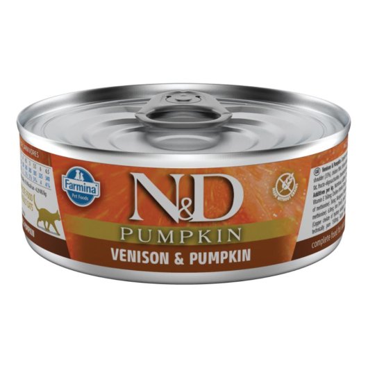 N&D CAT VENISON&PUMPKIN 80G