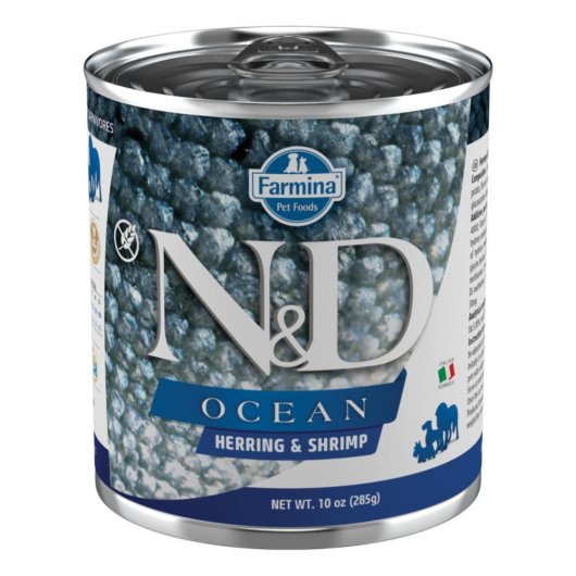 N&D DOG OCEAN HERR&SHRIMPS285G