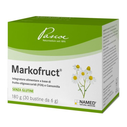 Markofruct - Named - 30 bustine da 6 g - Integratore alimentare che sostiene il benessere intestinale, svolgendo un'azione emolliente e lenitiva