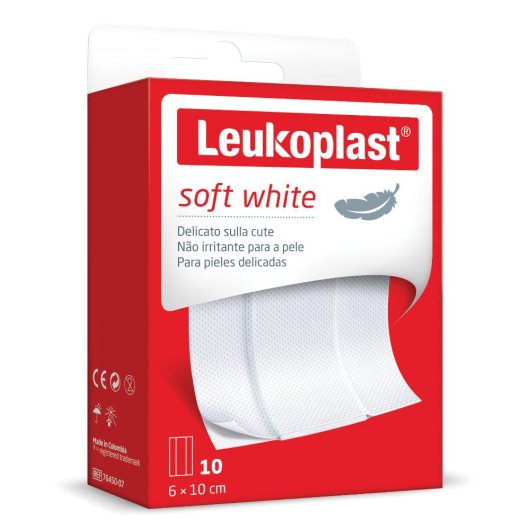 LEUKOPLAST SOFT WHITE 100X6CM