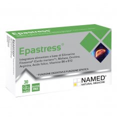Epastress - Named - 30 compresse - Integratore alimentare per la corretta funzione epatica e digestiva