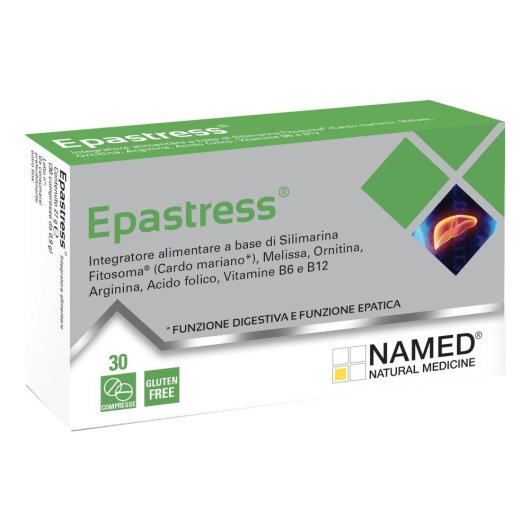 Epastress - Named - 30 compresse - Integratore alimentare per la corretta funzione epatica e digestiva