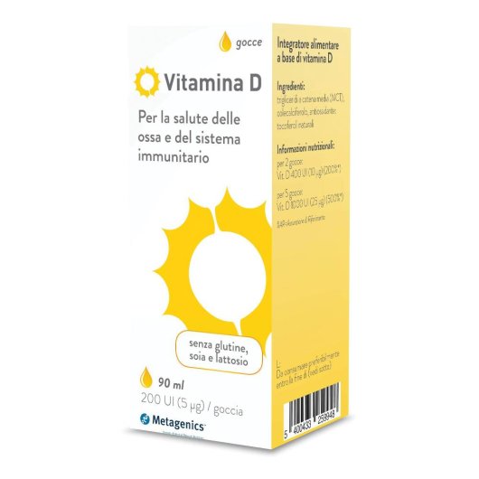 Vitamina D Ossa Metagenics Liquido 90ml