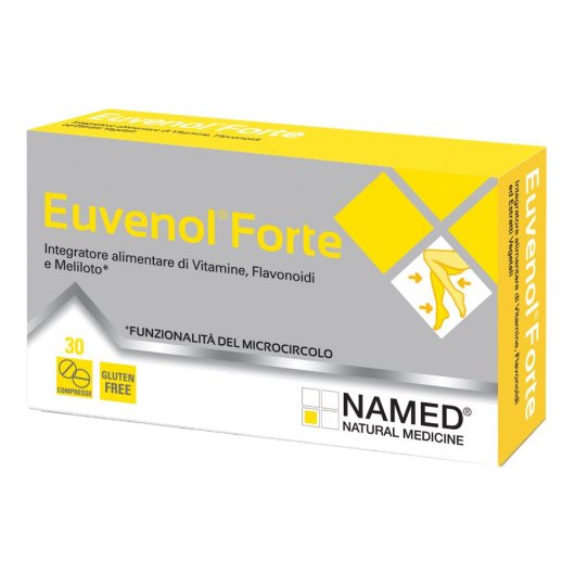 Euvenol Forte - Named - 30 compresse - Integratore alimentare per la normale funzione dei vasi sanguigni