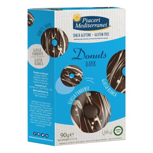 PIACERI MEDIT DONUTS DARK 90G