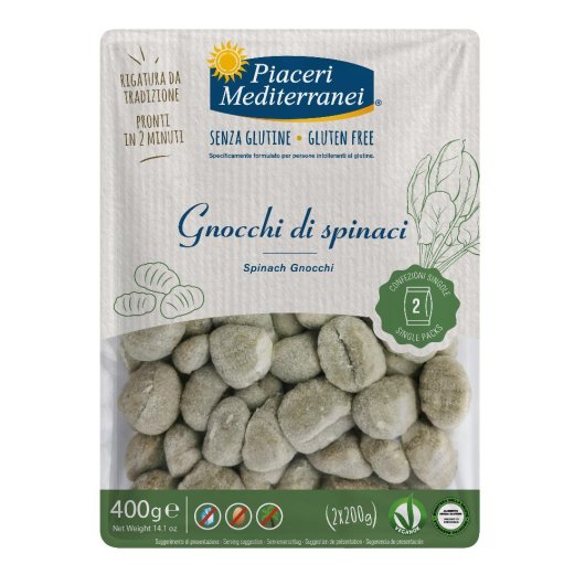 PIACERI MEDIT GNOC SPINACI400G