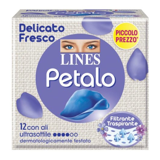 LINES PETALO BLU C/ALI 12PZ