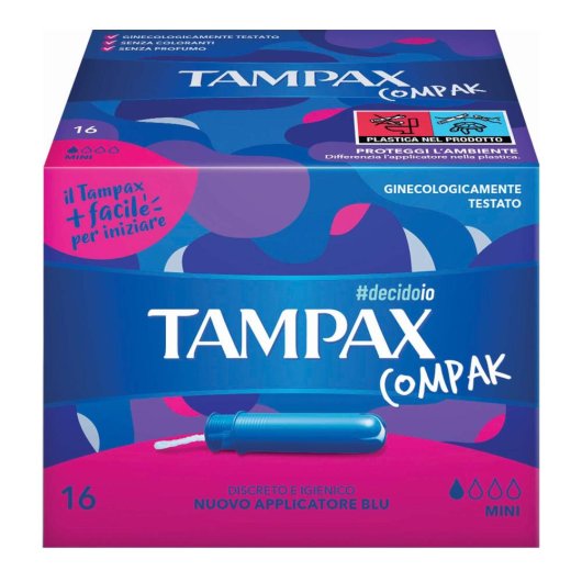 TAMPAX COMPAK MINI 16PZ