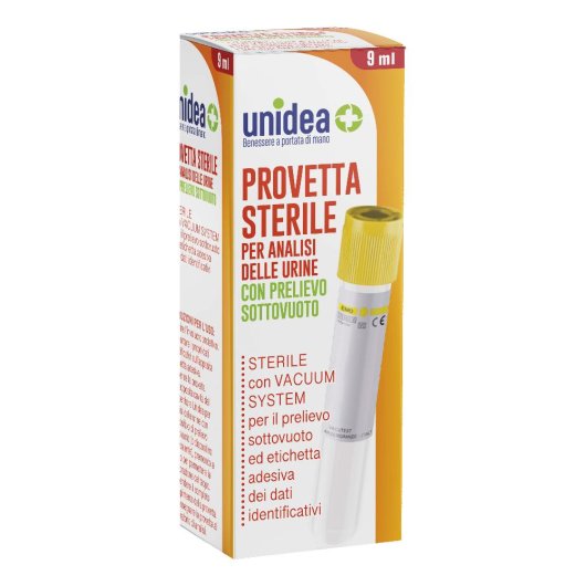 UNIDEA PROVETTA URINE SOTTOVUO