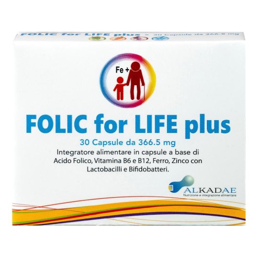 FOLIC FOR LIFE PLUS 30CPS N/F