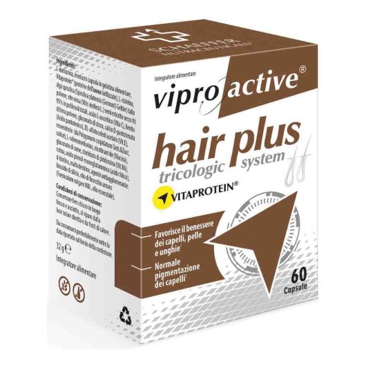 VIPROACTIVE HAIR PLUS 60CPS