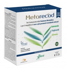 Metarecod - 40 Bustine Monodose - Metabolismo dei Trigliceridi e Colesterolo - Dispositivo medico