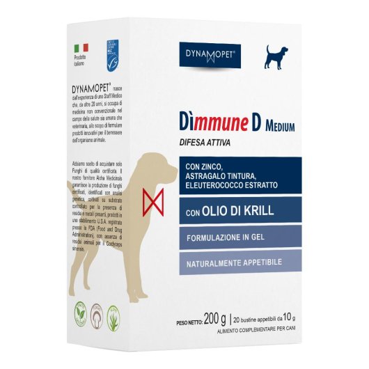 DIMMUNE D MEDIUM CANI 20BUST