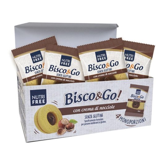 BISCO & GO C/CREMA NOCCIOLE 4X