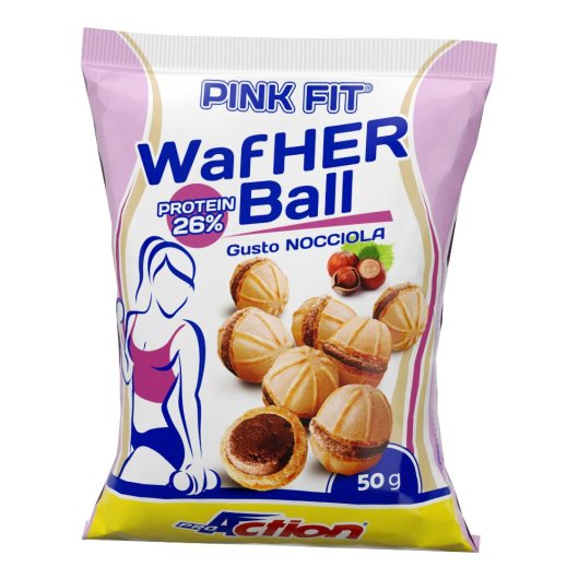 PINK FIT WAFHER BALL NOCCIOLA