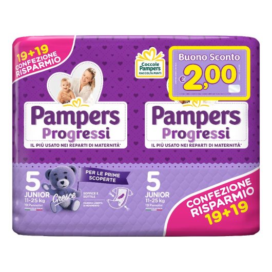 PAMPERS PROGRESSI JUN 38PZ  0243