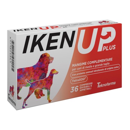 IKEN UP PLUS CANI M/G TAG 36CPR