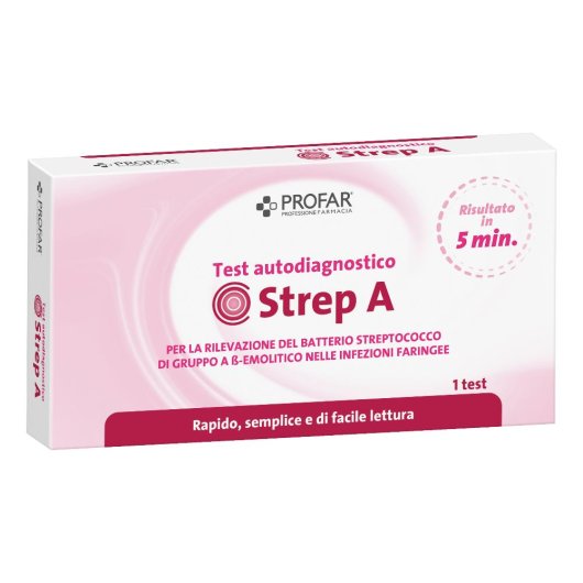 PROFAR TEST STREPTOCOCCO 1PZ