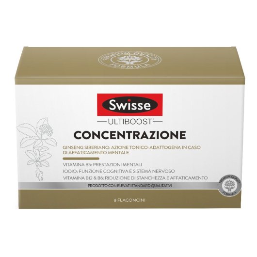 SWISSE CONCENTRAZIONE 8FLX30ML