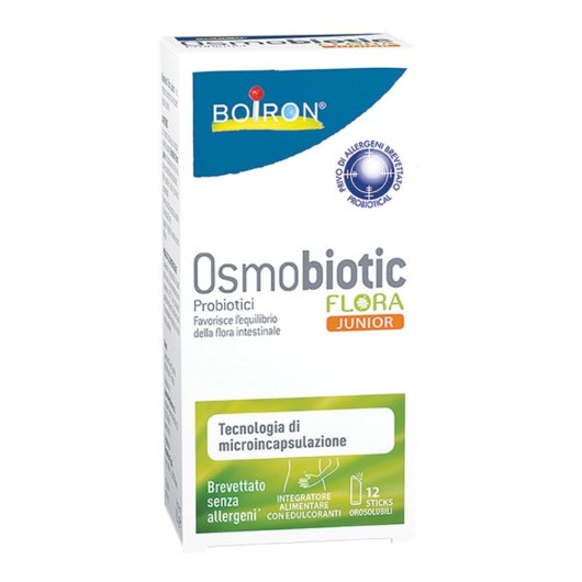 Osmobiotic Flora Junior- Boiron - Integratore di Probiotici 12 bustine