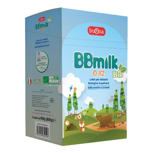 BBMILK 0-12 BIO POLVERE 800G