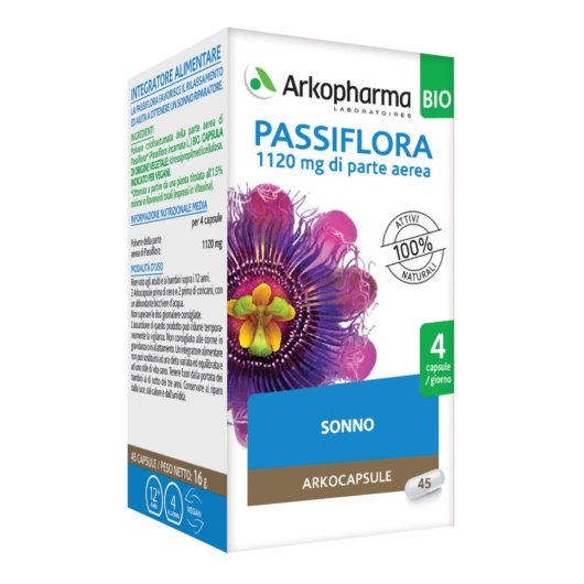 ARKOCAPSULE PASSIFLORA 45CPS BIO