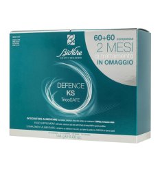 Bionike Defence KS Tricosafe - Promo da 60 + 60 compresse - Trattamento che aiuta a contrastare la caduta dei capelli