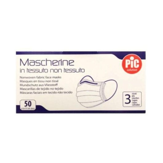 PIC MASCHERINA CHIRURGICA 50PZ PIC MASCHERINA CHIRURGICA 50PZ