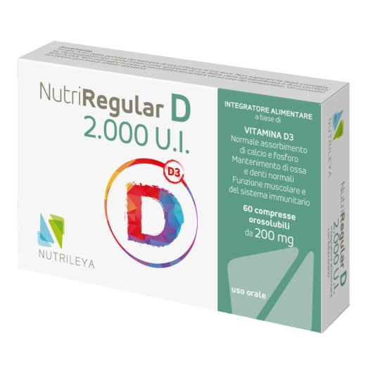 NUTRIREGULAR D 2000UI VEG 60CP